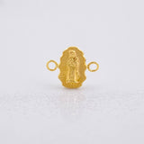 Herraje Virgen Guadalupe 0.25g / 1.2cm Oro Amarillo 18K