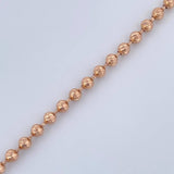Pulso Militar 5.45gr / 19cm / Oro Rosa 18K &
