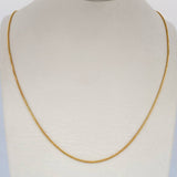 Cadena Veneciana 2.5gr / 42.8cm / Oro Amarillo +3 18K $