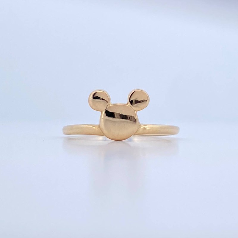 Anillo Raton 2.15gr / T6 1/4 / Oro Amarillo 18K &