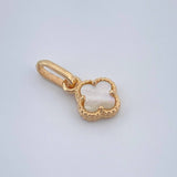 Dije Trebol 0.75gr / 1.6cm / Oro Amarillo Nac.Esp. 18K &