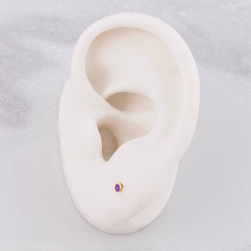 Topos Bisel 0.35g / 2.35mm Oro Amarillo 18K