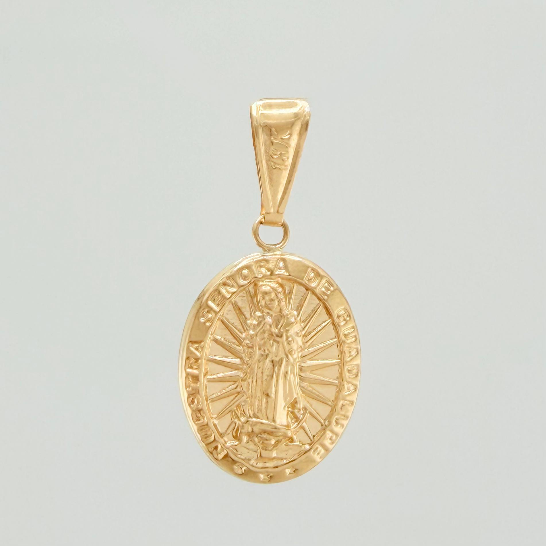 Dije Virgen De Guadalupe 1.5 g / 3 cm Oro Amarillo 18K