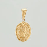 Dije Virgen De Guadalupe 1.5 g / 3 cm Oro Amarillo 18K