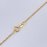 Cadena Singapur 0.8gr / 39.8cm / Oro Amarillo +3 18K &