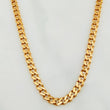 Cadena Cubana 15.85 g / 61.5 cm / 4.4 mm Oro Amarillo 18K