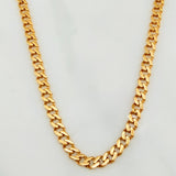 Cadena Cubana 15.85 g / 61.5 cm / 4.4 mm Oro Amarillo 18K