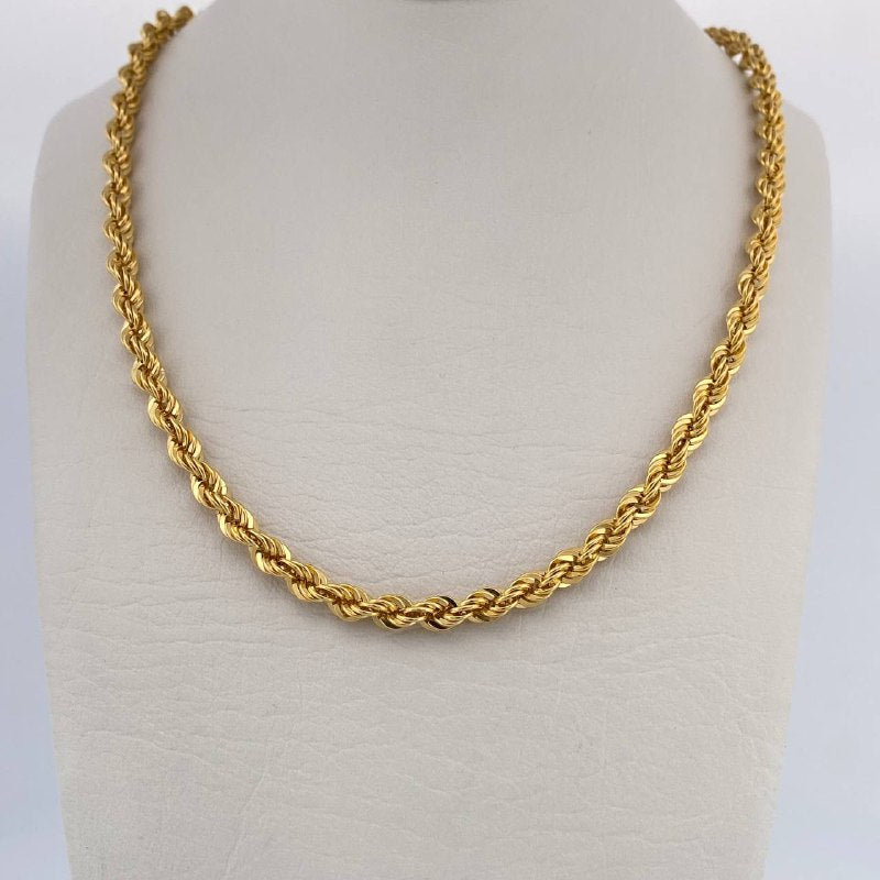 Cadena Lazo 10.3gr / 60cm / +3 Oro 18K &