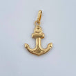 Dije Ancla 0.7gr / 2.5cm / Oro Amarillo 18K &