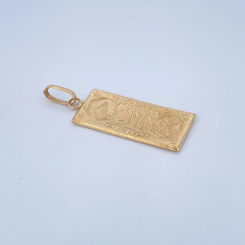 Dije One Dólar 1.6gr / 3.6cm / Oro Amarillo 18K &