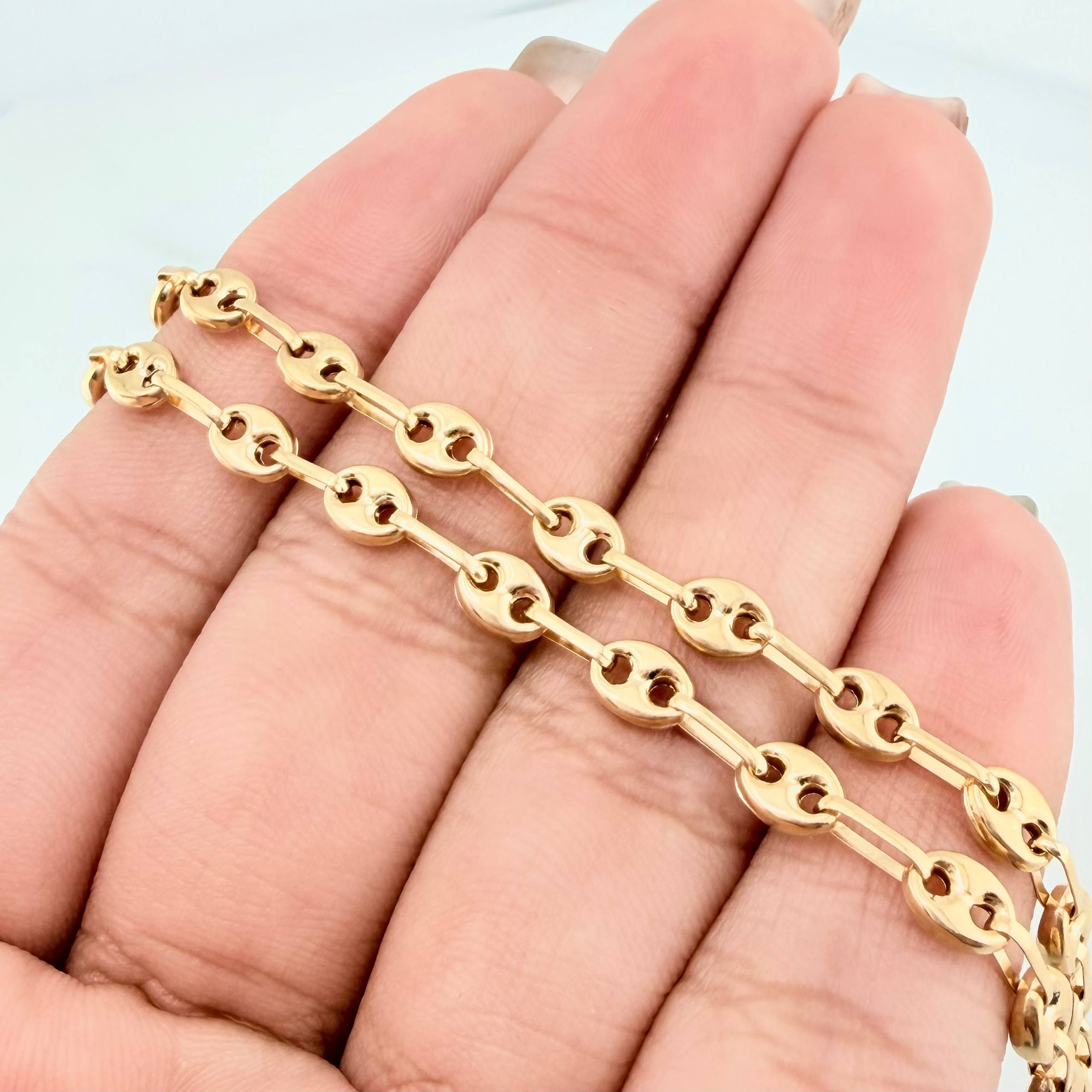 Tobillera Gc 4.9 g / 28.5 cm / 4 mm Oro Amarillo 18K