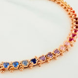 Pulso Tennis 10.5 g / 19.4 cm / 4.3 mm Oro Rosa 18K