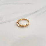 Anillo Solitario Churumbela 2gr / T5 3/4 / 2cm / Oro Amarillo 18K $