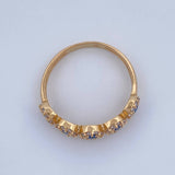 Anillo Churumbela Tupido 2.05gr / T6 1/2 / Oro Amarillo 18K &