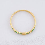Anillo Churumbela Nudo 0.75g / T5 3/4 Oro Amarillo 18K