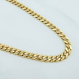 Cadena Cubana Infinito 19.4 g / 61 cm / 4.8 mm Oro Amarillo 18K