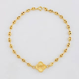Pulso GC Trebol 2.5g / 18.5cm / 3.2mm Oro Amarillo 18K