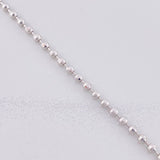 Cadena Militar 15.25g / 60cm / 2.9mm Oro Blanco 18K