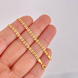Cadena Escalera 2.8g / 50cm / 2.75mm Oro Amarillo 18K