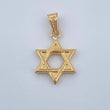 Dije Estrella David 0.55gr / 2.1cm / Oro Amarillo 18K &
