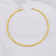 Tobillera Lazo 2.4g / 25.2cm / 2.7mm Oro Amarillo 18K