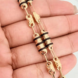 Pulso Rustico X 5.5 g / 19.5 cm / 4.8 mm Oro Rosa 18K
