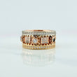 Anillo Mecanico Movil 13.25 g / T8 1/4 Tres Oros 18K