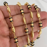 Cadena Rustica Corona 15.15 g / 62 cm / 4.6 mm Oro Amarillo 18K