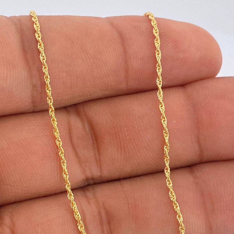 Cadena Lazo 1.1gr / 59.8cm / Oro Amarillo +3 18K +