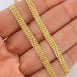 Cadena China 8.2gr / 61.5cm / 4.4mm Oro Amarillo +1 14K Italy %