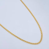 Cadena Escalera 1.95gr / 45cm / Oro Amarillo +3 18K $