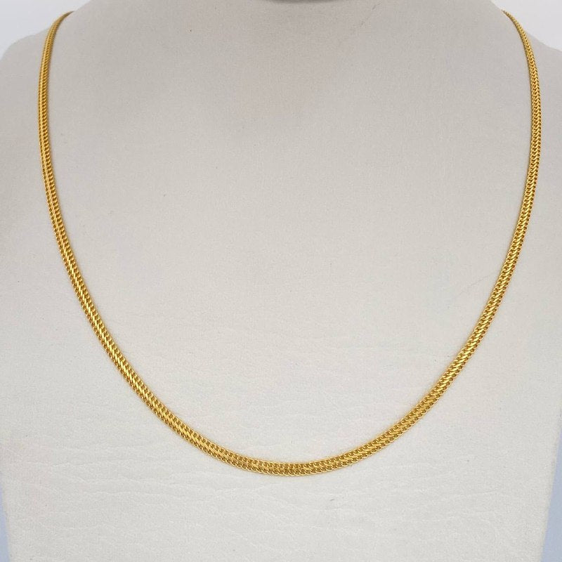 Cadena Sedusa 4.55gr / 50cm / Oro Amarillo +3 18K &