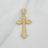 Dije Cruz Gotica 2.05gr / 3.7cm / Oro Amarillo 18K