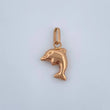 Dije Delfin 0.4gr / 1.9cm / Oro Rosa 18K &