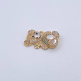 Herraje Oso 4.15gr / 2.2cm / Oro 18K &