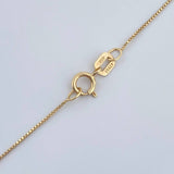 Set Cadena y Dije Veneciana + Silueta Corazon 1.4gr / Oro Amarillo 18K (Oferta) $