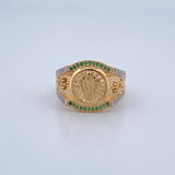 Anillo Corona Rx 7.75gr / T10 / Oro 18K $