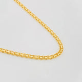 Cadena China 3g / 50cm / 1.1mm Oro Amarillo 18K