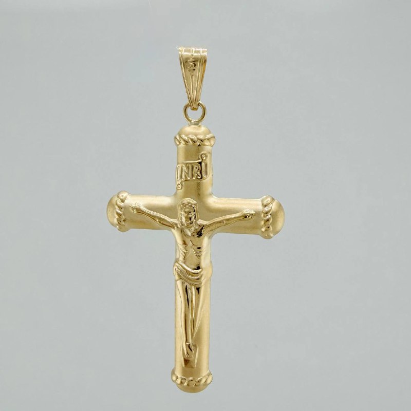 Dije Cruz Cristo 5 g / 6.4 cm Oro Amarillo 18K