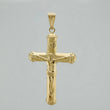Dije Cruz Cristo 5 g / 6.4 cm Oro Amarillo 18K
