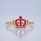 Anillo Tiara 1.5gr / T8 / Oro Amarillo 18K $