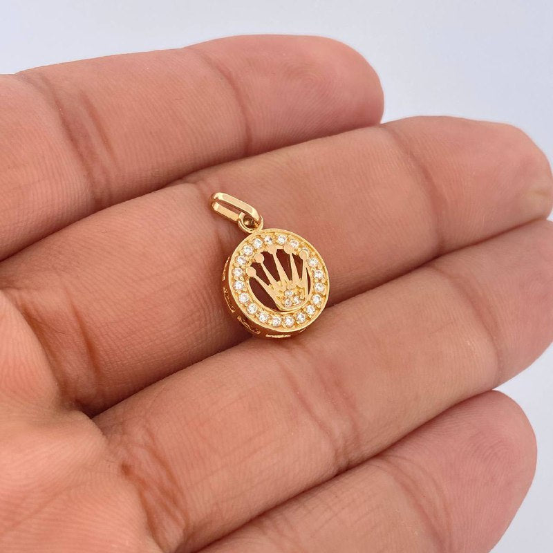 Dije Corona RX 2gr / 2.1cm / Oro Amarillo 18K &