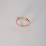 Anillo Love 1.4gr / T6 1/2 / Oro Rosa $