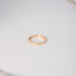 Anillo Argolla Churumbela 1.7gr / T6 3/4 / Circones Blancos Oro Amarillo $