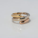 Anillo Espiral 4.15gr / T5 1/2 / Tres Oros $