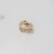 Anillo Espiral 4.15gr / T5 1/2 / Tres Oros $