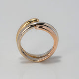 Anillo Espiral 4.15gr / T5 1/2 / Tres Oros $