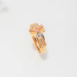 Anillo Cruz Cristo 6gr / T11 1/4 / Tres Oros $