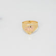 Anillo Elefante 1.75gr / T6 3/4 / Punteado Dos Oros Amarillo Rosa $