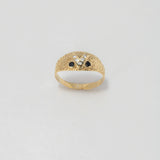 Anillo Buho 1.55gr / T6 / Oro Amarillo $